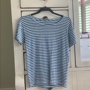 J.Crew Light Blue Striped Shirt